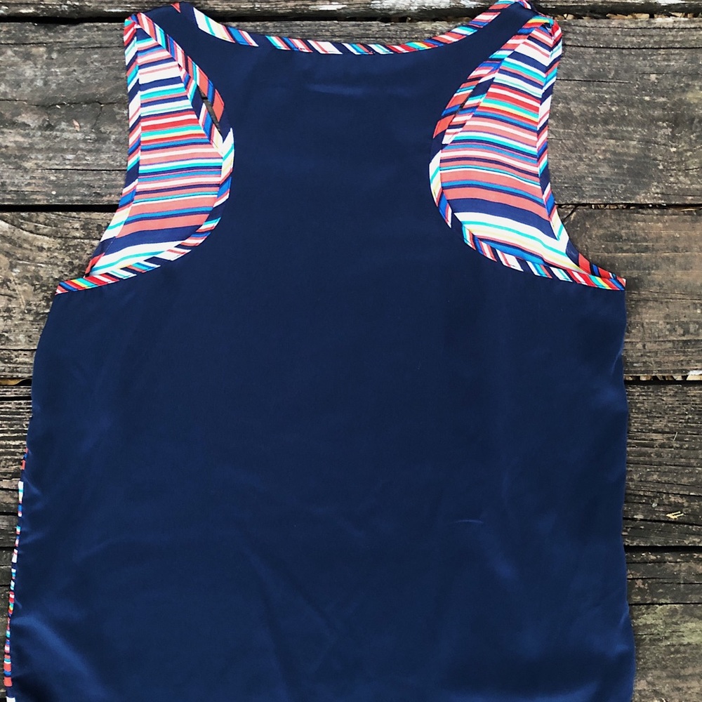SOLD Striped Racerback Tank Top - Picture 3 of 3